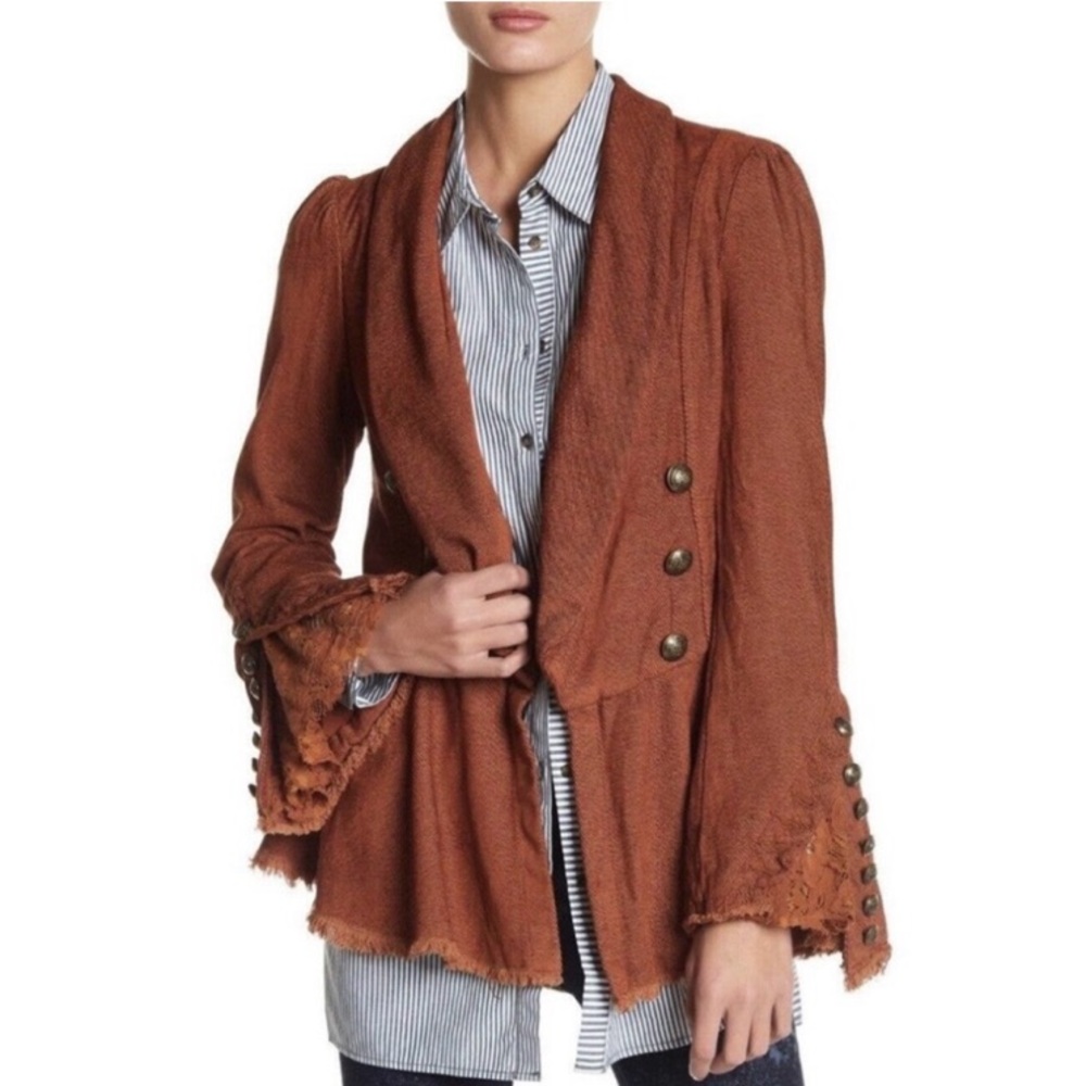 Free People - Throwback Corduroy Blazer - Picture 2 of 12